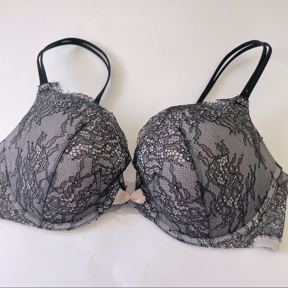 Victoria’s Secret black and white bra size 32DD - Picture 2 of 5